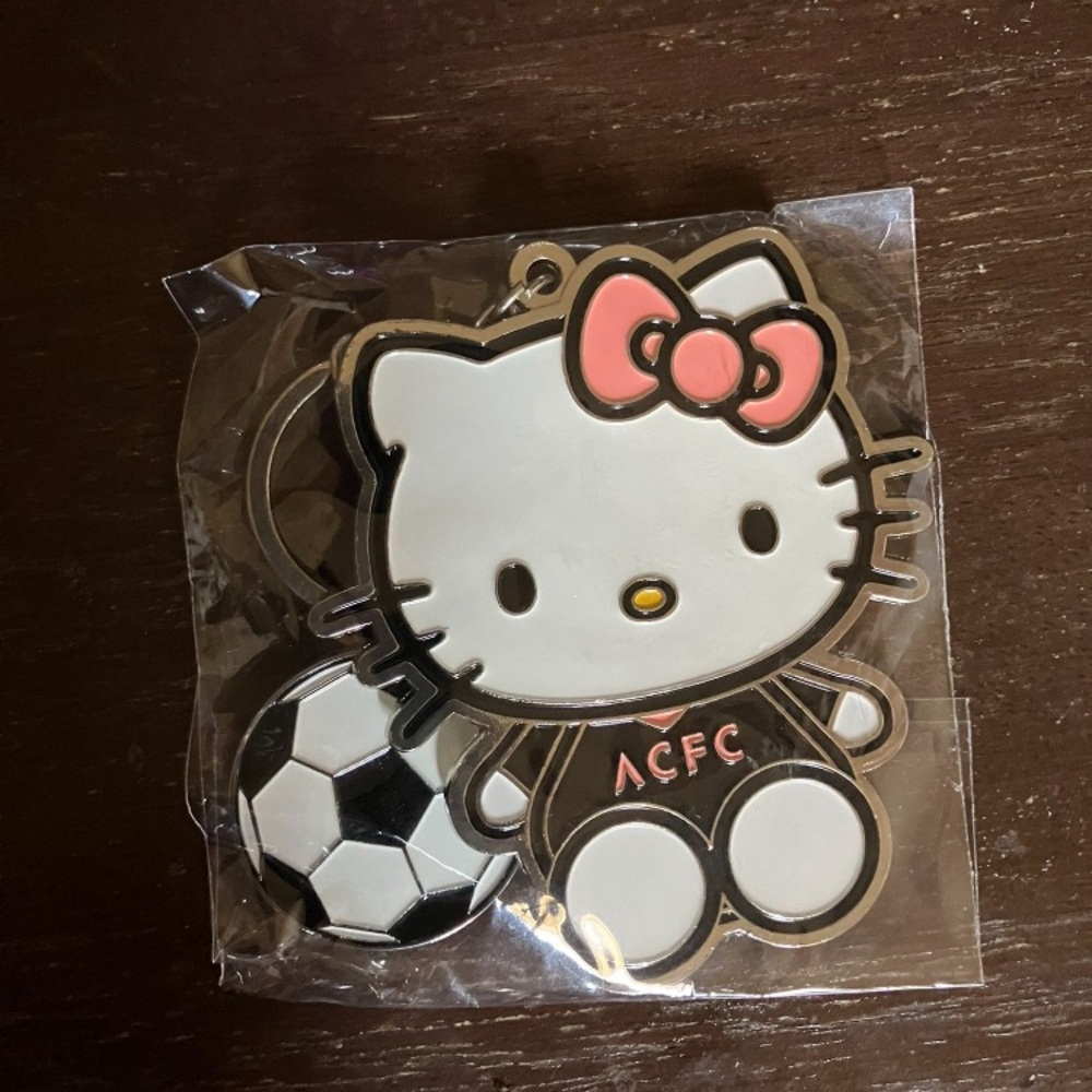 ACFC Hello Kitty Soccer Keychain